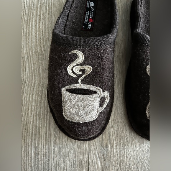 NWT Haflinger COFFEE Soft Sole Slipper - Size 43 (Men’s 10/Women’s 12) - Picture 4 of 8
